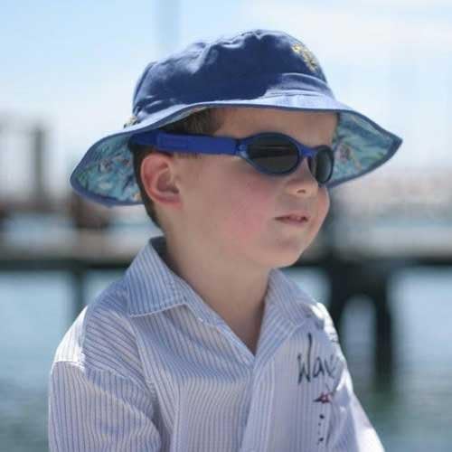 Banz Brim Hat in assorted colors (3-5 years, blue)