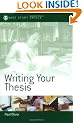 Writing Your Thesis (SAGE Study Skills Series)