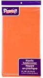 ORANGE Pack of 2 Disposable Tablecoths, 54x108'