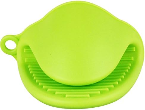 Leewin Kitchen Silicone Heat Resistant Pot Holder Oven Mini Mitts Pack of 2 (1 Pair)