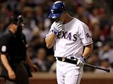 Texas Rangers v. San Francisco Giants, Game 5: David Murphy Photographic Poster Print by Ronald Martinez, 18x24