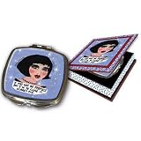 Luckie Street Mirbgali Bad Girl Couture Compact Travel Mirror Ali