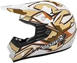 SPARX D07 CAMO SAND SM MOTORCYCLE Off-Road-Helmet