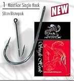 4 Mantikor Waller Single Hook Haken 4/0