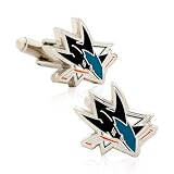 San Jose Sharks Cufflinks-CLI-PD-SJS-SL