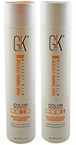 Global Keratin Gk Hair Color Protection Moisturizing Shampoo and Conditioner Duo 10.1oz