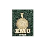 Eastern Michigan Univ Emu Basketball Charm/Pendant -14K/10K, Stainless Steel or Gold Plated
