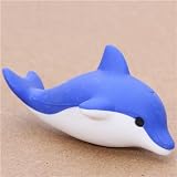 Produkt-Bild: s&uuml;sser blauer Delphin Radiergummi aus Japan von Iwako