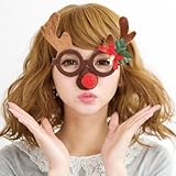 クリスマス小物/ＸＭＡＳメガネ ファンシートナカイ/男女共用