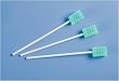 ^Dentips Disposable Oral Swabs - Treated with Dentifrice (Mint flavored) - Green - Each Min.Order is
