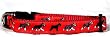 Designer Miniature Schnauzer Dog Collar - Red Miniature Schnauzer Collar - Medium - Made in USA