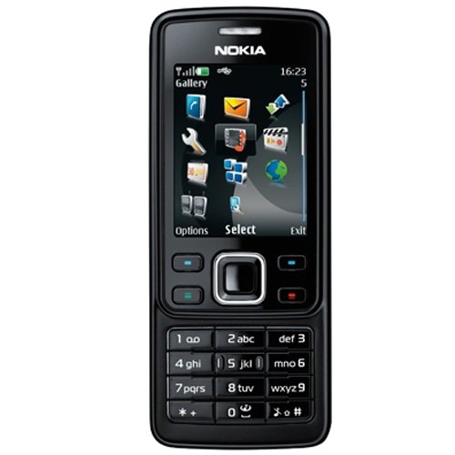 Nokia 6300 black (EDGE, GPRS, Kamera mit 2 MP, Musik-Player, Bluetooth, Organizer) Handy ohne Vertrag, ohne Branding, kein Simlock