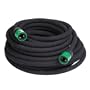 Bew�sserungsschlauch inkl. Verbindungsst�cke - schwarz - 15m - 1/2" - "