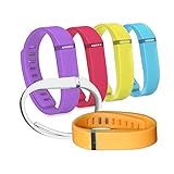 6X Replacement Band For Fitbit Flex Wireless Wristband Bracelet with Clasp / No Tracker