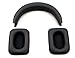 Monster 1 Pair Replacement Ear Cushion Pads Earpads + Headphones Headbands For Monster INSPIRATION Headphones -Black