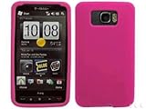 Cellet Hot Pink Jelly Case For HTC HD 2