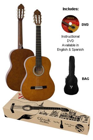 Childrens Toyshop  Musical Instruments : Valencia CG-150K 1/2 Left Handed w/Carry Bag, and DVD
