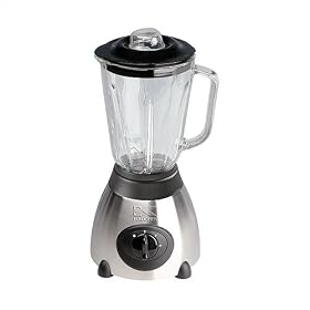 Kalorik BL-16909, 500-Watt 2-Speed Countertop Blender With 50-Ounce Glass Jar, Brushed... by Kalorik