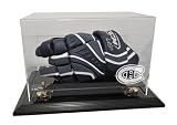 Montreal Canadiens Hockey Glove Display Case with Black Finish Base