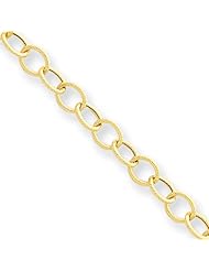 Ann Harrington Jewelry 14k Yellow Gold 5.6 mm Forzentina Textured Chain