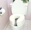 `Vinyl Cushion Toilet Seat 4" `Vinyl Cushion Toilet Seat 4"