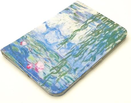 Oh My Lady* Claude Monet's Oil Painting Masterpiece (Water Lilies) Travelling Passport Case/Cover/Holder - Available in 9 Patterns