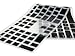 Cosmos Black Ultra Thin silicone soft keyboard cover skin for Apple iMac MB110LL/A with Free Cosmos cable tie