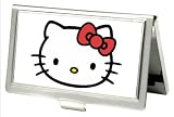 Hello Kitty Face Business Card Case Holder
