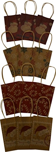 Small Christmas Gift bags; 6.5