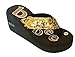 Womens FLIP FLOPS Summer Flats Thong Studded Bling Platform Sandals Shoes 5-10