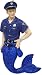 December Diamonds Policeman Pike Merman Ornament-Hot Man in Uniform!!!