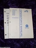 New Holland Tractors Technical Shop Manuals