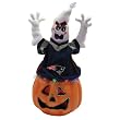 New England Patriots 16" Fiber Optic Ghost - NFL Football
