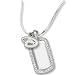 Arizona Diamondbacks 3/8” Sterling Silver Mini Dog Tag