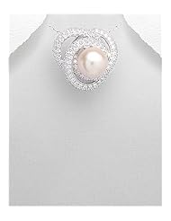 CZ Pendant Necklace In 92.5 Sterling Silver