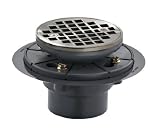 Kohler K-9135-SN Round Design Tile-In Shower Drain, Vibrant Polished Nickel