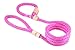 Alvalley Hot Pink Sport Slip Lead with Leather Stop for Dogs Made of Strong Multifilament Polypropylene Rope (13mm X 183cm or 1/2in X 6ft)