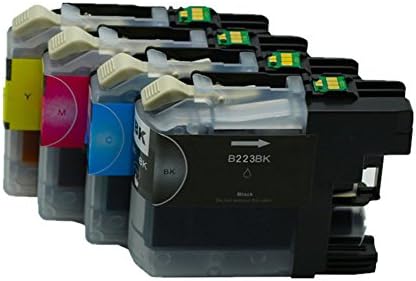 CXG Compatible Ink Cartridge LC223 For Brother MFC-J5620DW MFC-J4620DW/ Pack of 4