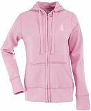Los Angeles Angels Womens Zip Front Hoody Sweatshirt (Pink)