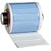 Brady PSPT-250-175-WT TLS 2200 And TLS PC Link PermaSleeve 0.439" Height, 1.765" Width, B-342 Heat-Shrink Polyolefin White Color Wire Marker Sleeves (100 Per Roll)
