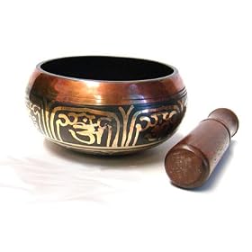 Medium Tibetan Singing Bowl - 5.25