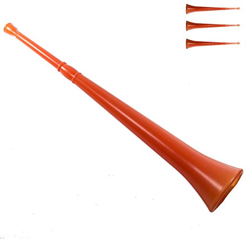 (3 Stück) Vuvuzela 66,5 cm, Stadium Fan Horn, Fanfare, Fußball WM EM, Fanartikel, Fußballparty, Party, Fanmeile, puplic viewing