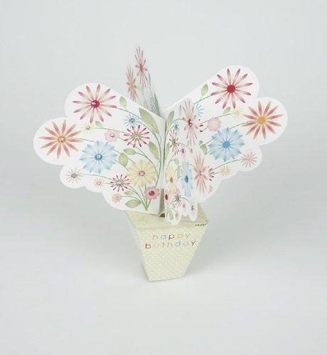 Pop Up Flower Pot Birthday Card