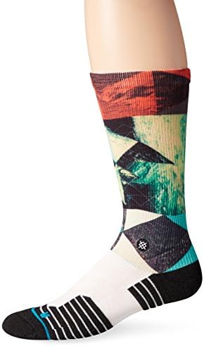 Stance Men's Wonderbust Light Cushion Crew Socks, Multi, X-Large/Shoe Size 13-16