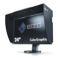 Eizo CG245W-BK 61,2 cm (24,1 Zoll) widescreen TFT LCD Monitor (DVI,DVI, 6ms Reaktionszeit) schwarz