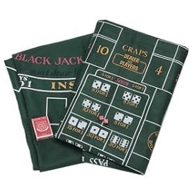 FELT Blackjack (21) and Craps (reversible) 36