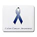 Colon Cancer Awareness Ribbon Mouse Pad