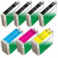 10 Packs Compatible Ink Cartridges for Epson T1261-t1264 Workforce 520 630 633 635