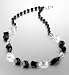 Info/Buy Long Faceted Mixed Bead Necklace