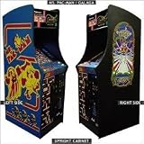 Ms. Pacman-Galaga 25'' Upright Arcade Game